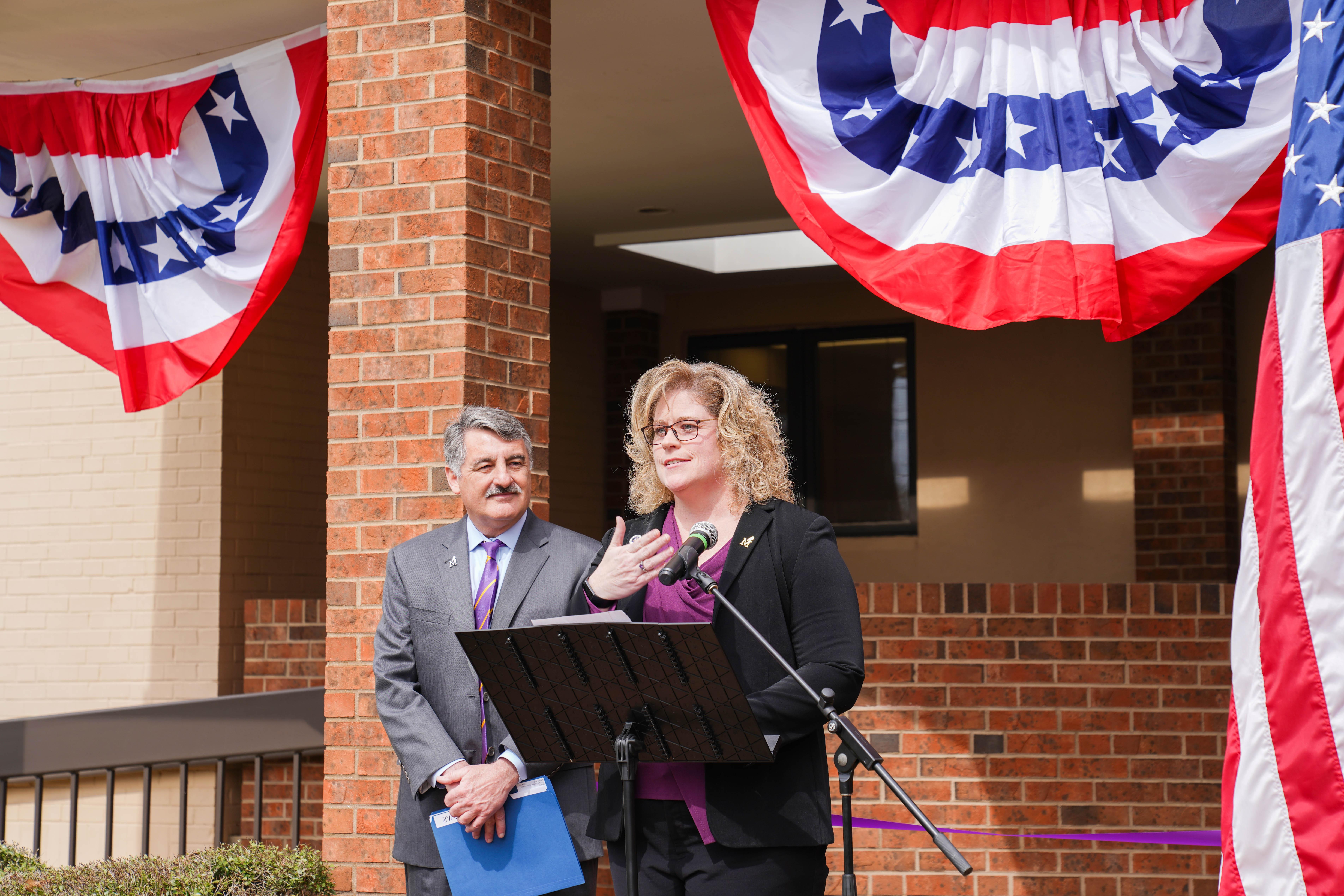 Veterans and Military Affairs ribbon cutting